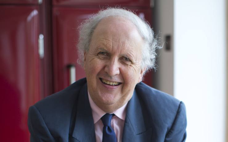 Alexander McCall Smith celebrates at Bloody Scotland Bloody Scotland